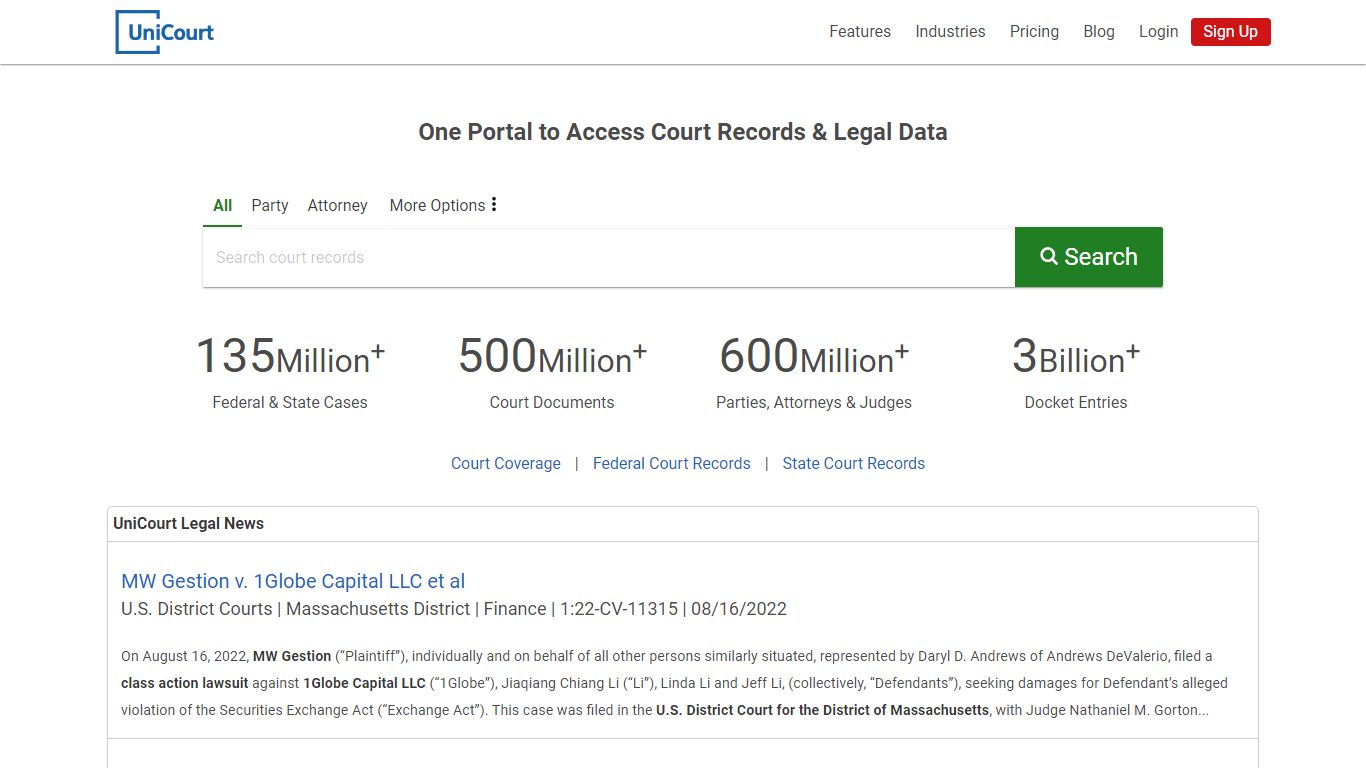 Santa Monica Courthouse Records | Los Angeles | UniCourt